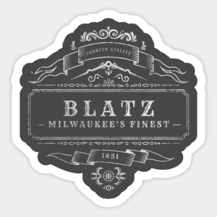 Blatz Beer Milwaukee Vintage Sticker